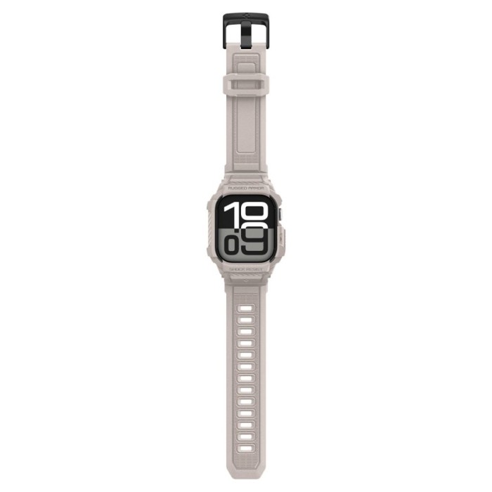 Spigen Rugged Armor Pro V2 Apple Watch Strap (46mm) - Beige