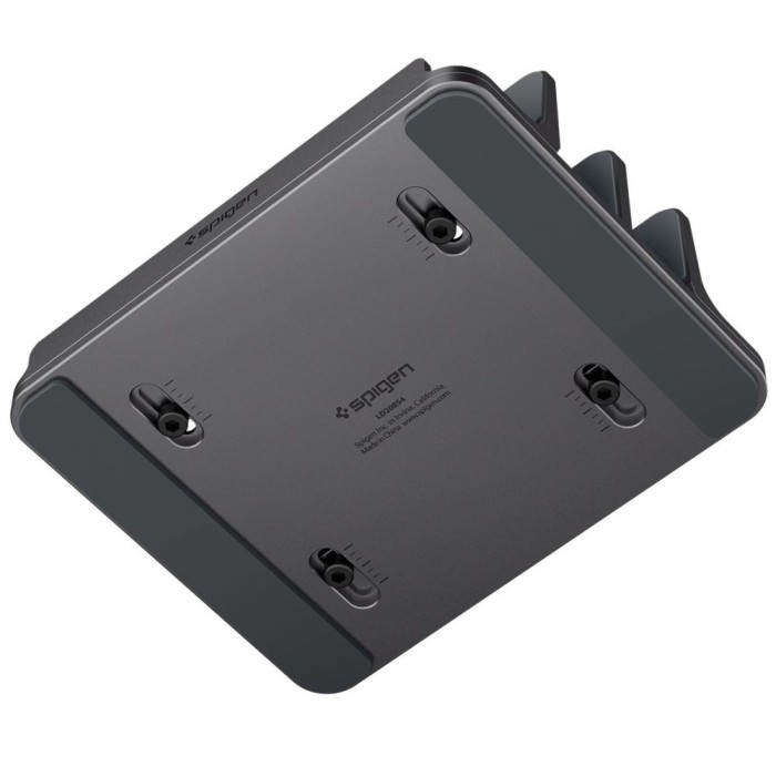 Spigen LD208S4 Desk Organizer for Laptops, Tablets, Smartphones, Keyboards - Gray