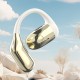Dudao U4Pro Bluetooth universal over-ear headset for both ears - beige and gold