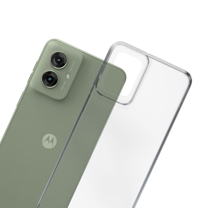 3mk Clear Case for Motorola Moto G55 5G - transparent