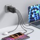 Tech-Protect NC240W-GaN 4-Port 240W Wall Charger - Black