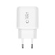 Tech-Protect NCA45W-GAN 2-Port 45W Wall Charger with USB-C Cable - White