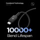 Spigen Essential EB24015CC USB-C / USB-C 240W 150cm Cable - Black