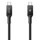 Spigen Essential EB10015CC USB-C / USB-C 100W 150cm Cable - Black