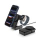 Spigen Essential Qi2.2 25W 3in1 MagSafe Magnetic Wireless Charger - Black