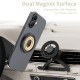 Tech-Protect MMR700 Lamano MagSafe Magnetic Phone Holder - Black and Gold