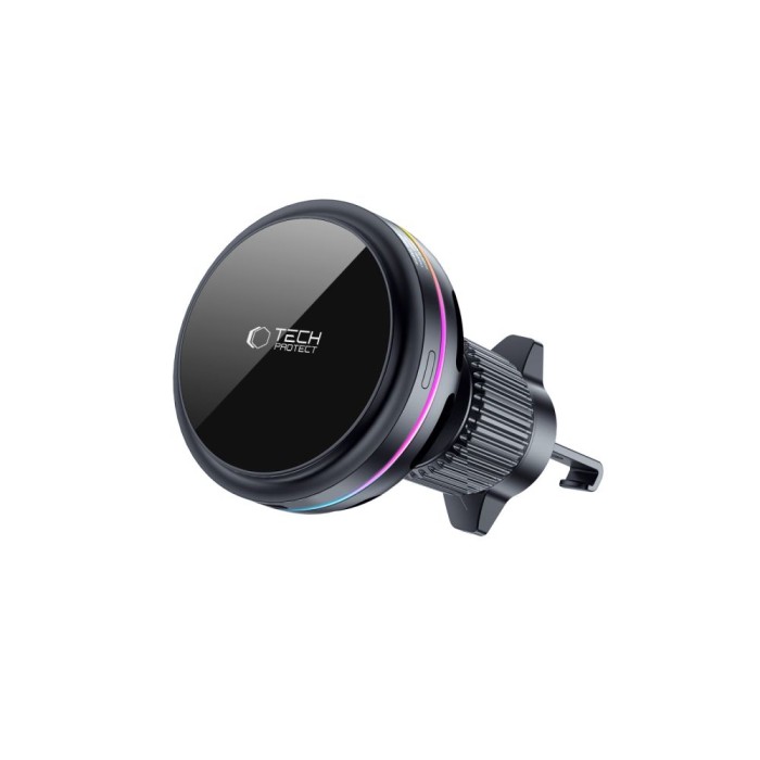 Tech-Protect V9 MagSafe 25W Qi 2.2 Car Charger - Black
