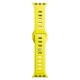 3mk Silicone Watch Strap for Apple Watch 38 / 40 / 41 mm - yellow