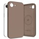 Tech-Protect Silicone MagSafe Case for iPhone 16e / 17e - Brown