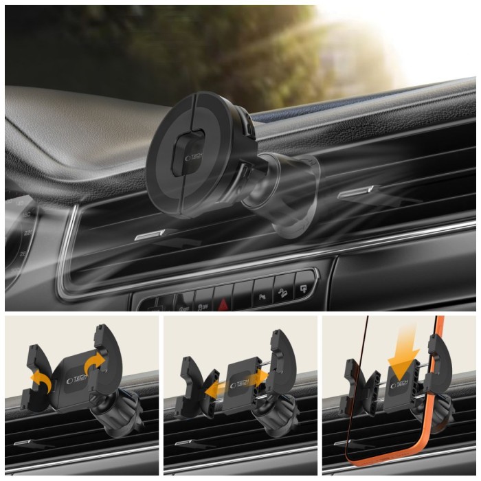 Tech-Protect N62 MagSafe Cockpit Car Mount - Black