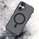 3mk Smoke MagCase with MagSafe for iPhone 16 - semi-transparent