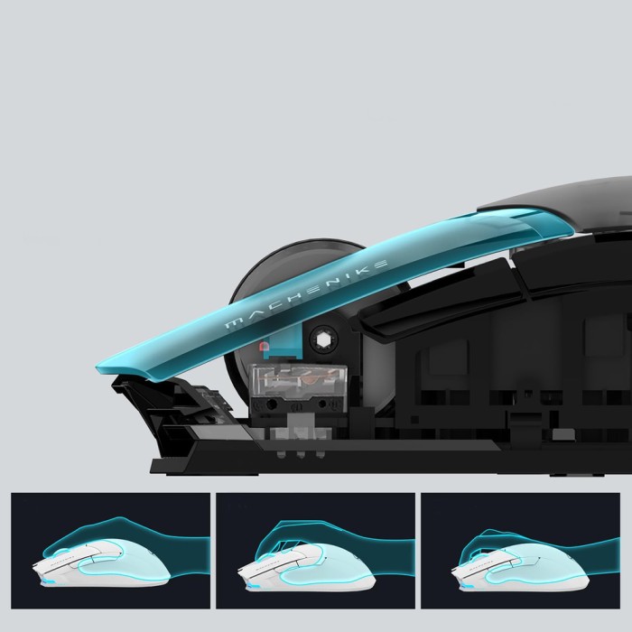 Machenike M7 Pro Wireless Gaming Mouse - Black