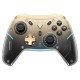 Machenike G5Pro Premium Edition Wireless Game Controller with Charging Station - Black and Gold