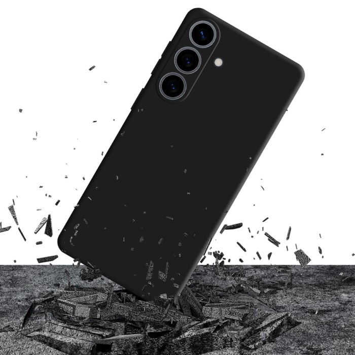 3mk Matt Case Pro for Samsung Galaxy S26+ - matte black