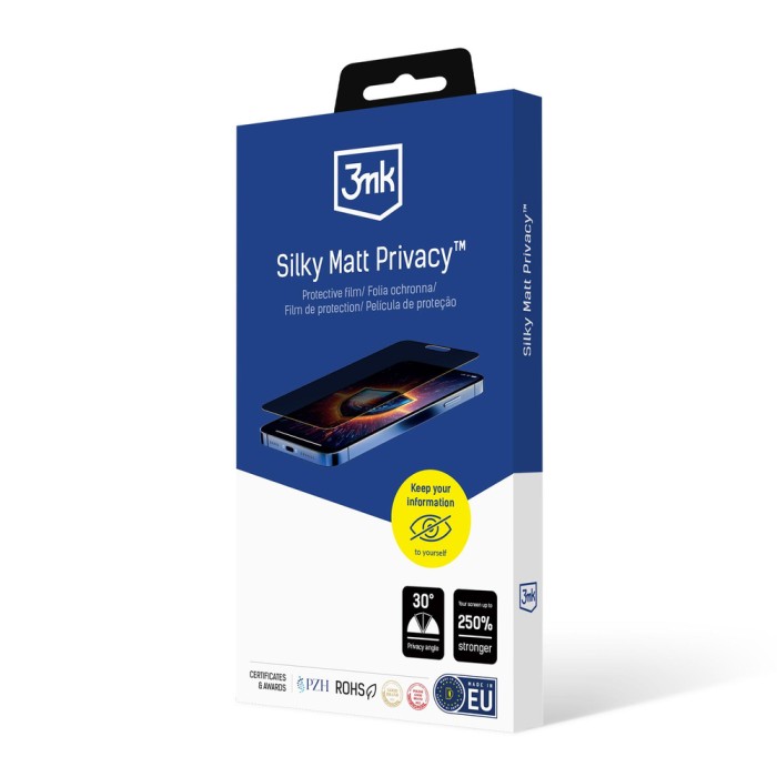 3mk Silky Matt Privacy Screen Protector for Xiaomi Redmi Note 15 Pro 4G