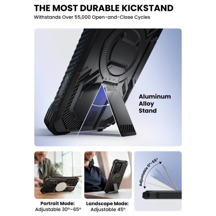 Supcase iBlason ArmorBox Clip Mag MagSafe Case for Samsung Galaxy S26 Ultra - Black