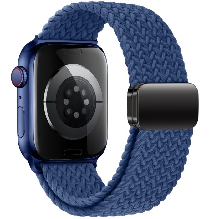 Tech-Protect Nylonmag Strap for Apple Watch 4 / 5 / 6 / 7 / 8 / 9 / SE / Ultra 1 / 2 (42 / 44 / 45 / 49 mm) - Blue