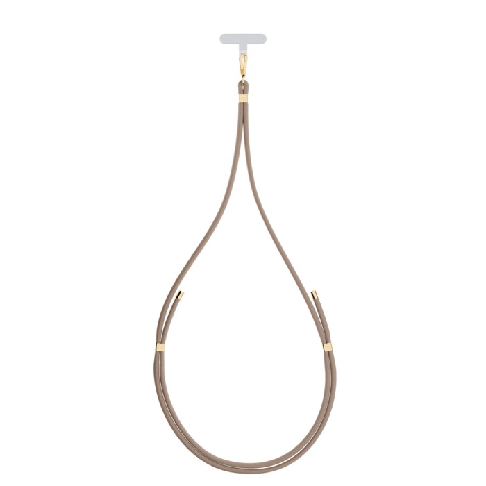 Smartphone Lanyard 3mk EasyClip Elite - Beige