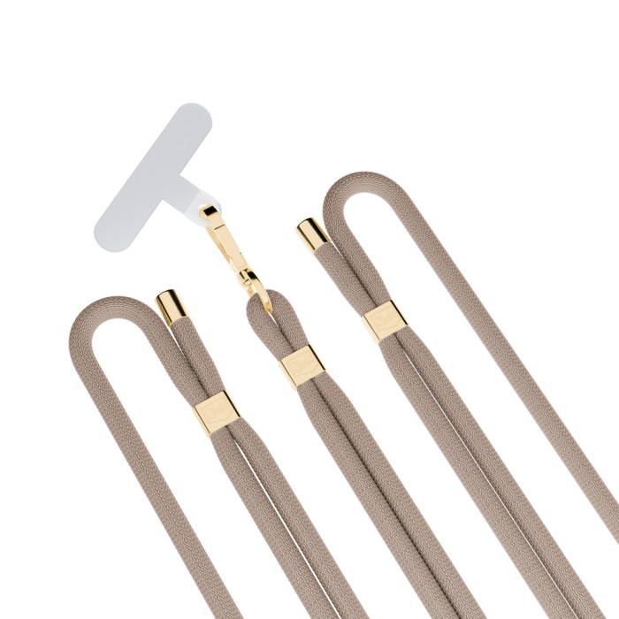Smartphone Lanyard 3mk EasyClip Elite - Beige