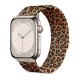 Tech-Protect Lamano strap for Apple Watch 40 / 41 / 42 mm - brown and black