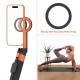 Tech-Protect L10S Bluetooth Selfie Stick Tripod - Black and Orange