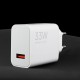 Xiaomi MDY-16-EF 1xUSB-A 33W Wall Charger with 3A USB-C Cable - White