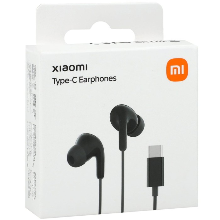 Xiaomi BHR8930GL In-Ear Wired Headphones USB-C with Remote Control - Black