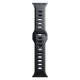 3mk Silicone Watch Strap for Apple Watch 38 / 40 / 41 mm - black