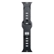 3mk Silicone Watch Strap for Apple Watch 38 / 40 / 41 mm - black