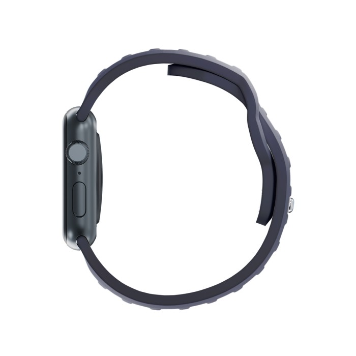 3mk Silicone Watch Strap for Apple Watch 38 / 40 / 41 mm - gray