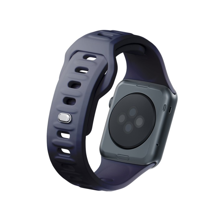 3mk Silicone Watch Strap for Apple Watch 38 / 40 / 41 mm - gray