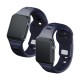 3mk Silicone Watch Strap for Apple Watch 38 / 40 / 41 mm - gray