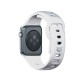 3mk Silicone Watch Strap for Apple Watch 38 / 40 / 41 mm - white