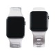3mk Silicone Watch Strap for Apple Watch 38 / 40 / 41 mm - white