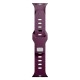 3mk Silicone Watch Strap for Apple Watch 42 / 44 / 45 / 49 mm - Burgundy