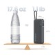 Cuktech CUKP200NGLLG 55W 20000mAh Powerbank with Built-in USB-C Cable - White