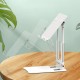 Wozinsky WPT-K28 Desk Stand for Phone Tablet Smartphone Holder Foldable - White