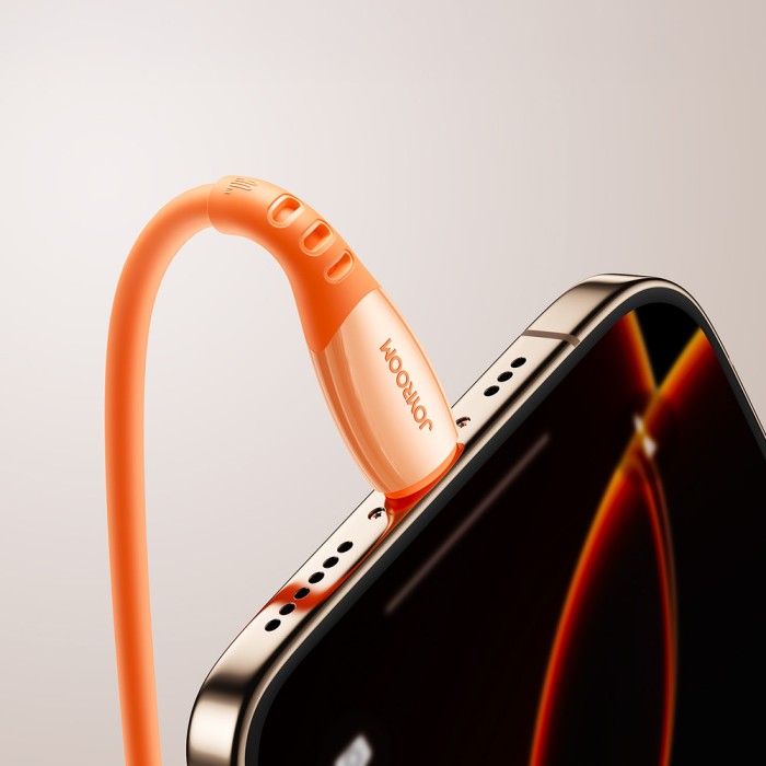 Joyroom S-A59 Vibrant Series 30W USB-C - Lightning cable 1.2m - orange