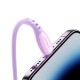 Joyroom S-A59 Vibrant Series 3A USB-A - Lightning cable 1.2m - purple