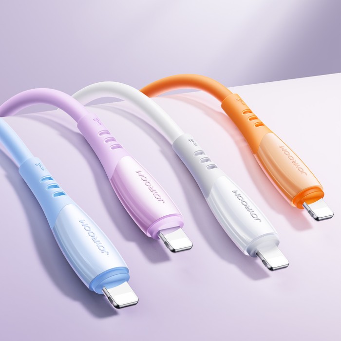 Joyroom S-A59 Vibrant Series 3A USB-A - Lightning cable 1.2m - purple