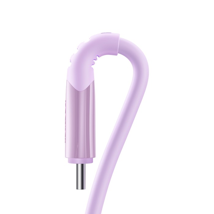 Joyroom S-A59 Vibrant Series 3A USB-A - USB-C Cable 1.2m - Purple
