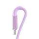 Joyroom S-A59 Vibrant Series 3A USB-A - USB-C Cable 1.2m - Purple