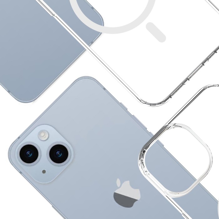 3mk Armor Magcase for iPhone 14 Plus - Transparent