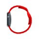 3mk Silicone Watch Strap for Apple Watch 38 / 40 / 41 mm - red