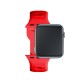 3mk Silicone Watch Strap for Apple Watch 38 / 40 / 41 mm - red