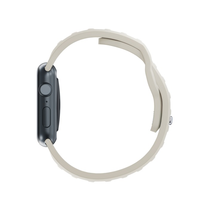 3mk Silicone Watch Strap for Apple Watch 42/44/45/49mm - beige