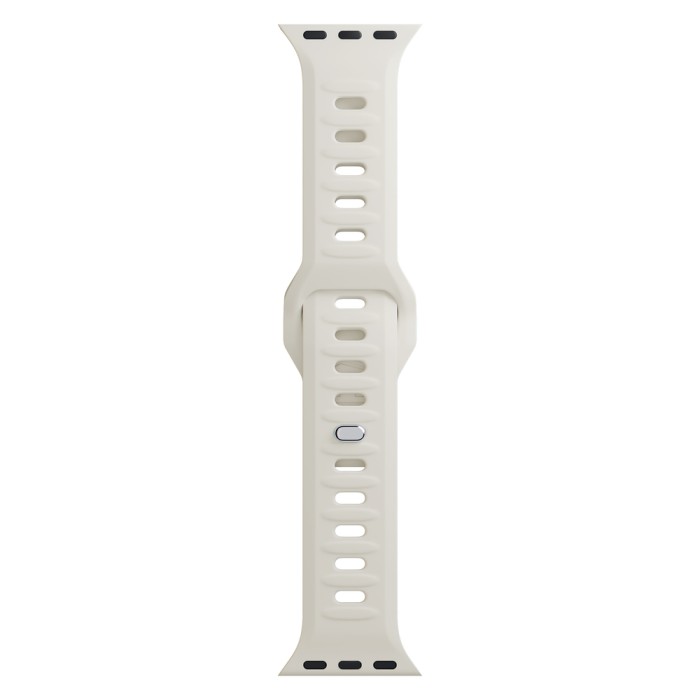 3mk Silicone Watch Strap for Apple Watch 42/44/45/49mm - beige