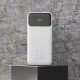 Dudao K15Max 30000mAh PD 22.5W Powerbank with USB-C and Lightning Cables - White