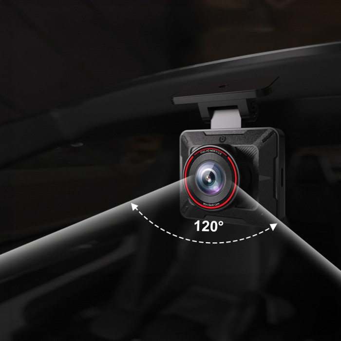 AKEEYO P1 car camera video recorder FullHD 30fps - black
