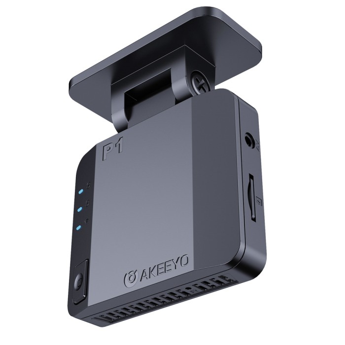 AKEEYO P1 car camera video recorder FullHD 30fps - black